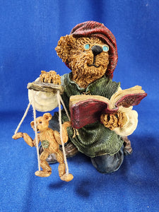 Boyds Bears & Friends "The Bearstone Collection - Isaac, Chisely and Woody... Making Friends"