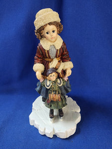 Boyds Bears & Friends "The Dollstone Collection - Kristi with Nicole... Skaters Waltz"