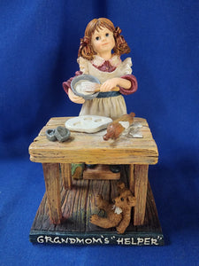 Boyds Bears & Friends "The Dollstone Collection - Maggie... Grandmom's Helper"