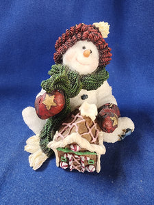 Boyds Bears & Friends "Snow Dooodes & Wee Folks - Pudge... Home Sweet Home"