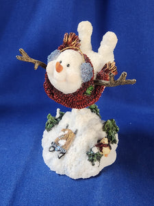 Boyds Bears & Friends "Snow Dooodes & Wee Folks - Tobie B. Sleddin'... Leap of Faith"