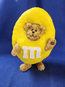 Boyds Bears & Friends "The Bearstone Collection - M&M Peekers Yellow"