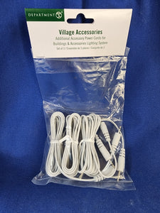 Department 56 General Accessories "Additional Accessory Power Cords for Buildings & Accessories Lighting System"