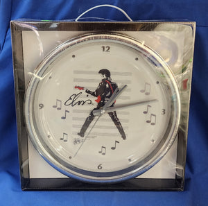 Elvis "Chrome Clock"