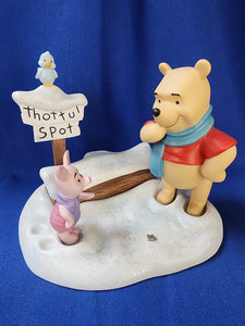 Pooh & Friends "Friendship Warms Us In WINTER Snow"