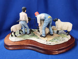 Lowell Davis "Sheep Shearing Time"