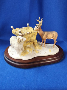 Lowell Davis "Wintering Deer"