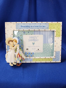 Holly Hobbie "Friendship Is A Treat For Two 4x6 Frame"