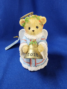 Cherished Teddies 2018 Ornament Angel Teddy