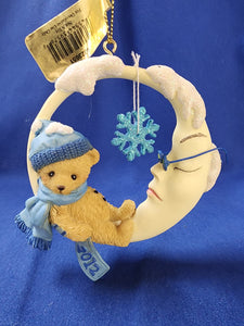 Cherished Teddies "2012 Ornament, May All Your Snowy Dreams Come True"