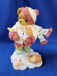 Cherished Teddies "2010 Figurine, Lowell - The Warmth Of A Home"