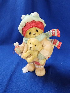 Cherished Teddies "2015 Figurine, Randi - Friends Forever,  Whatever The Weather"