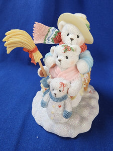 Cherished Teddies "Adam, Claire and Kirsty - From Big To Small, Our Family Has It All"