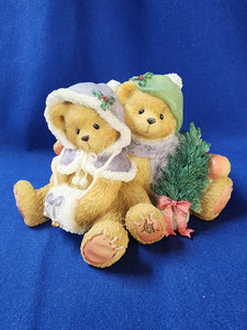 Cherished Teddies "Cheryl and Carl - Wishing You A Cozy Christmas"