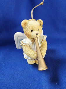 Cherished Teddies "Angel With Trumpet Ornament"