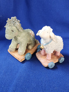 Cherished Teddies "Nativity - Pull Toys"