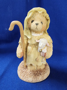 Cherished Teddies "Nativity - Sammy, Little Lambs Are In My Care"