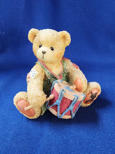 Cherished Teddies "Nativity - Ronnie, I'll Play My Drum For You"