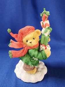 Cherished Teddies "Guy - I Come Bearing Gifts For Everyone!"
