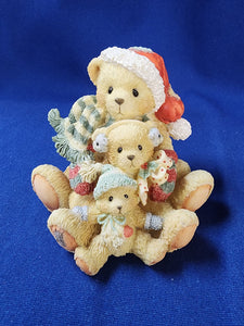 Cherished Teddies "Theodore, Samantha & Tyler - Friendship Weathers All Storms"