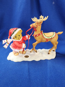 Cherished Teddies "Harris - Take The Reins For A Happy Holiday"