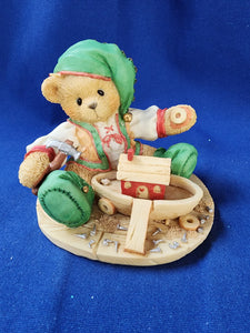 Cherished Teddies "Yule - Building A Sturdy Friendship"