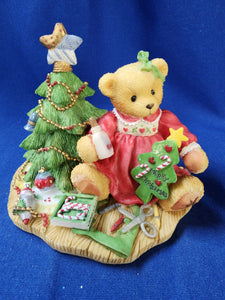 Cherished Teddies "Lynn - A Handmade Holiday Wish"