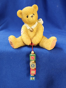 Cherished Teddies "Nolan - A String Of Good Tidings"