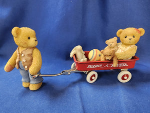 Cherished Teddies "Vernon & Eva - Wherever Life Takes You, I Won't Be Far Behind"