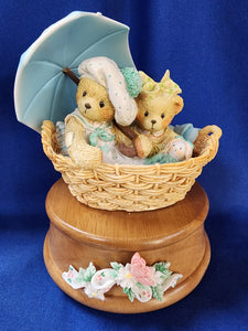 Cherished Teddies "Beth & Blossom - Friends Are Never Far Apart, Musical"