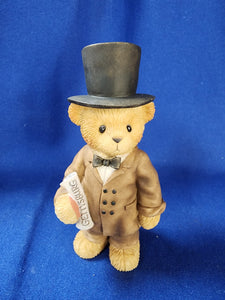 Cherished Teddies "Lincoln - Four Score And Seven Years Ago, We Became Best Friends"