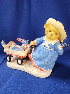 Cherished Teddies "Martha - Fly The Flag Of Friendship Every Day"