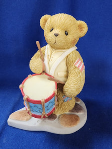 Cherished Teddies "Grant - Ready To Answer Freedom's Call"
