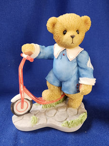 Cherished Teddies "Colby - Sometimes Life Needs A Little Push"