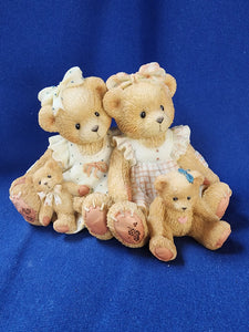 Cherished Teddies "Allison and Alexandria - Two Friends Mean Twice The Love"