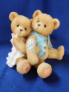 Cherished Teddies "Seth and Sarabeth - We're Beary Good Pals"