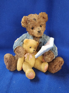 Cherished Teddies "Baxter and Friends - It's Not The Size Of The Friend, But The Size Of Their Heart"