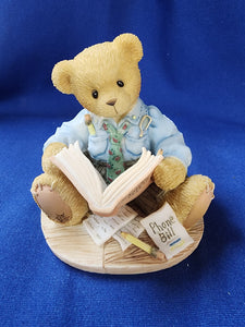 Cherished Teddies "Dad - You're Due For A Hug!"