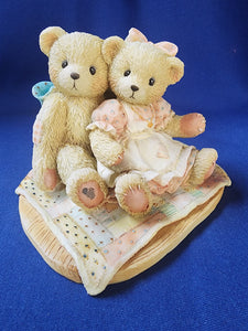 Cherished Teddies "Nathaniel & Nellie - It's Twice As Nice With You"