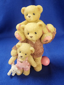 Cherished Teddies "Dad, Drake and Dustee - You Have A Very Special Way Of Lifting Spirits"