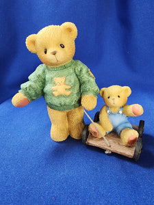 Cherished Teddies "Russell and Ross - Thanks For Teaching Me About The Real World"