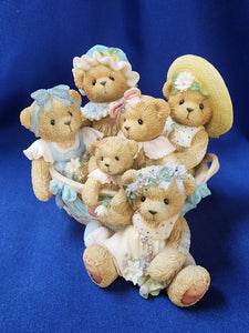 Cherished Teddies "Cynthia, Ethel, Nanette, Lola, Opal, Janel - Love Passes From Generation To Generation"