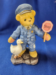 Cherished Teddies "Kent - Officer, I've Got A Warrent Out For Your Heart!"