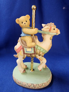 Cherished Teddies "Carousel - Jerrod - Don't Worry,  It's Just Another Bump In The Road"