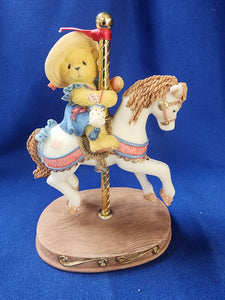 Cherished Teddies "Carousel - Gina - Where Friends Gather, Magic Blossoms"