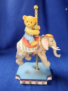 Cherished Teddies "Carousel - Ivan - I've Packed My Trunk And I'm Ready To Go"