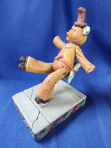 Jim Shore "Max - Bear On Roller Skates"