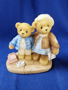 Cherished Teddies "Clement and Jodie - Try, Try, And Try Again!"