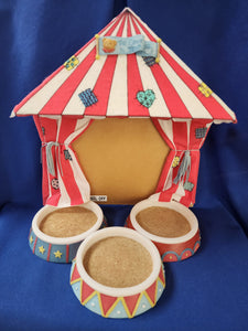 Cherished Teddies "Circus Tent With Rings"