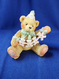 Cherished Teddies "Age 4 - Unfolding Happy Wishes Four You"